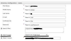 RSA - Modify Identity Source map tab, single level(OC)